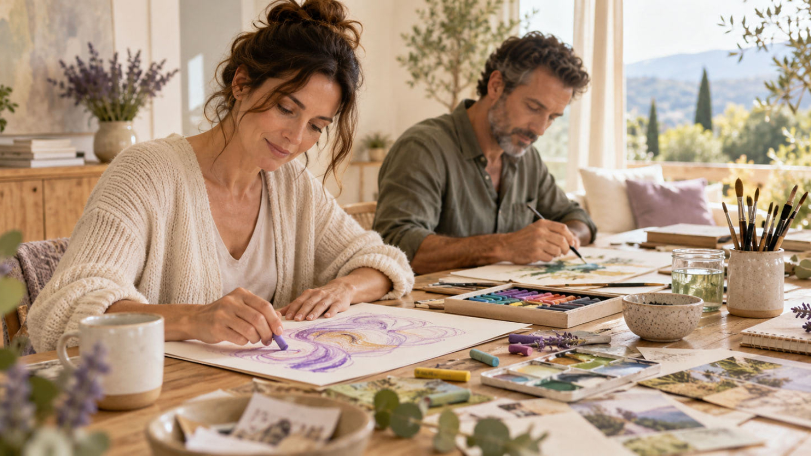 Art-thérapie : faut-il savoir dessiner ? La créativité compte bien plus que la technique artistique