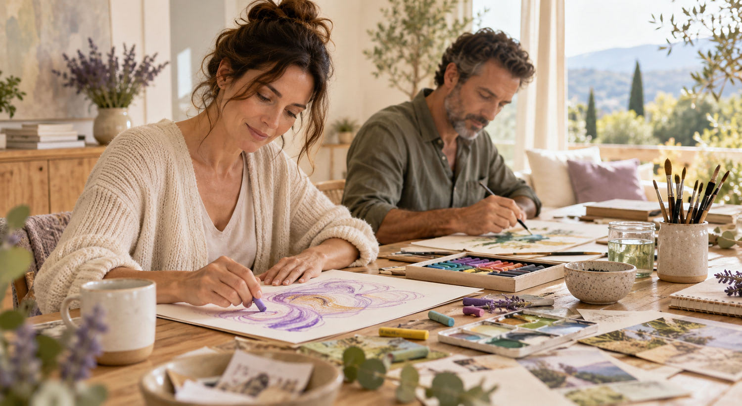 Art-thérapie : faut-il savoir dessiner ? La créativité compte bien plus que la technique artistique
